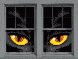 Yellow Cat Eyes LAST 25 EVER ! 34.5"x60" Backlit Posters (less than 150 FOREVER)