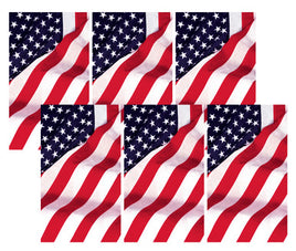 House Full of USA Flags Everyday with Six (6) 34.5"x60" Backlit Posters